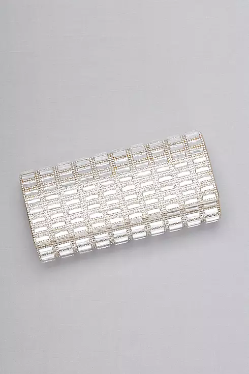 Pave and Baguette Studded Clutch Image 1