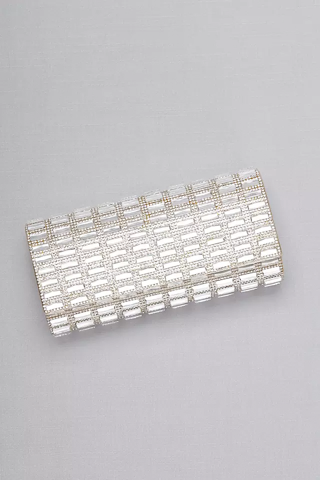 Pave and Baguette Studded Clutch Image