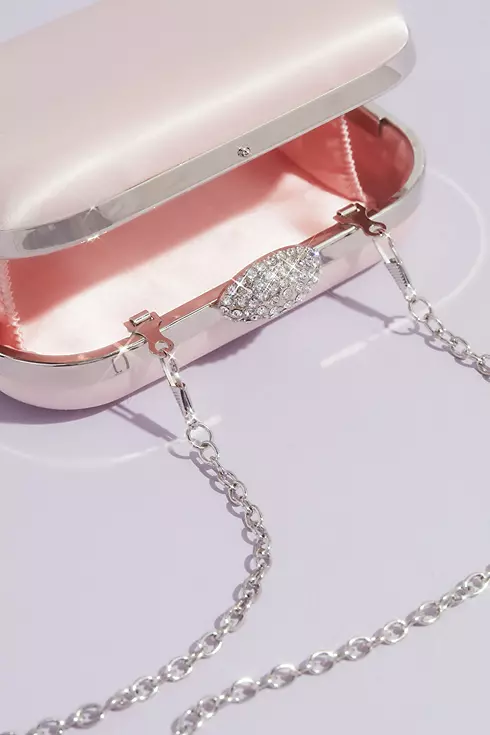 Satin Minaudiere with Crystal Clasp Image 2