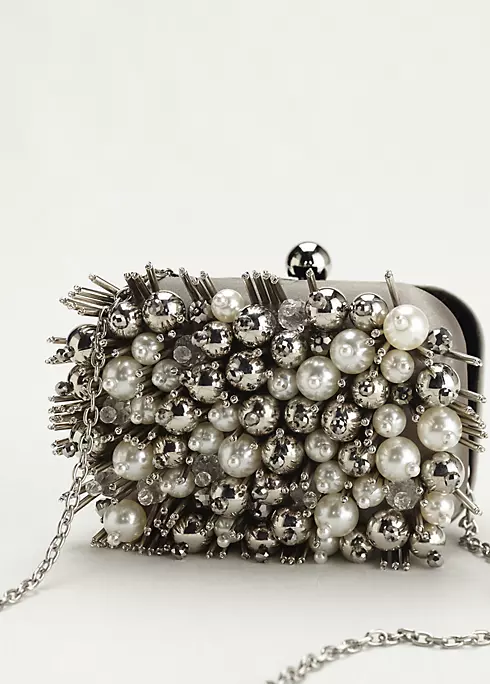 Pearl Bauble and Spike Minaudiere Image 3