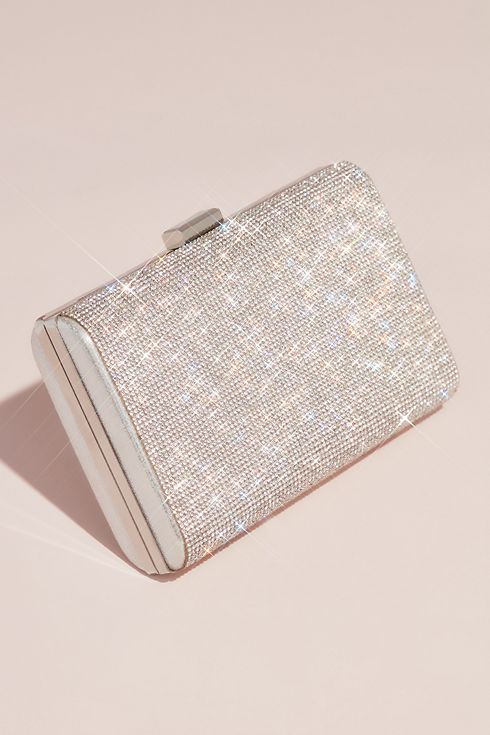 Allover Crystal Minaudiere Image 1