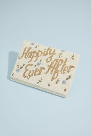 Happily Ever After Allover Beaded Clutch