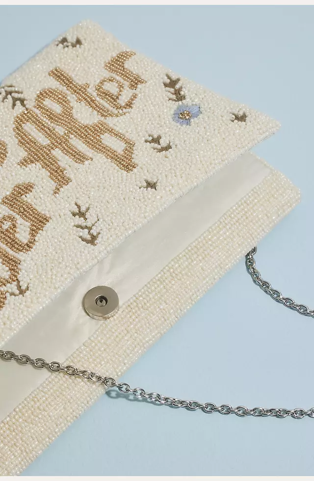 Happily Ever After Allover Beaded Clutch Image 3