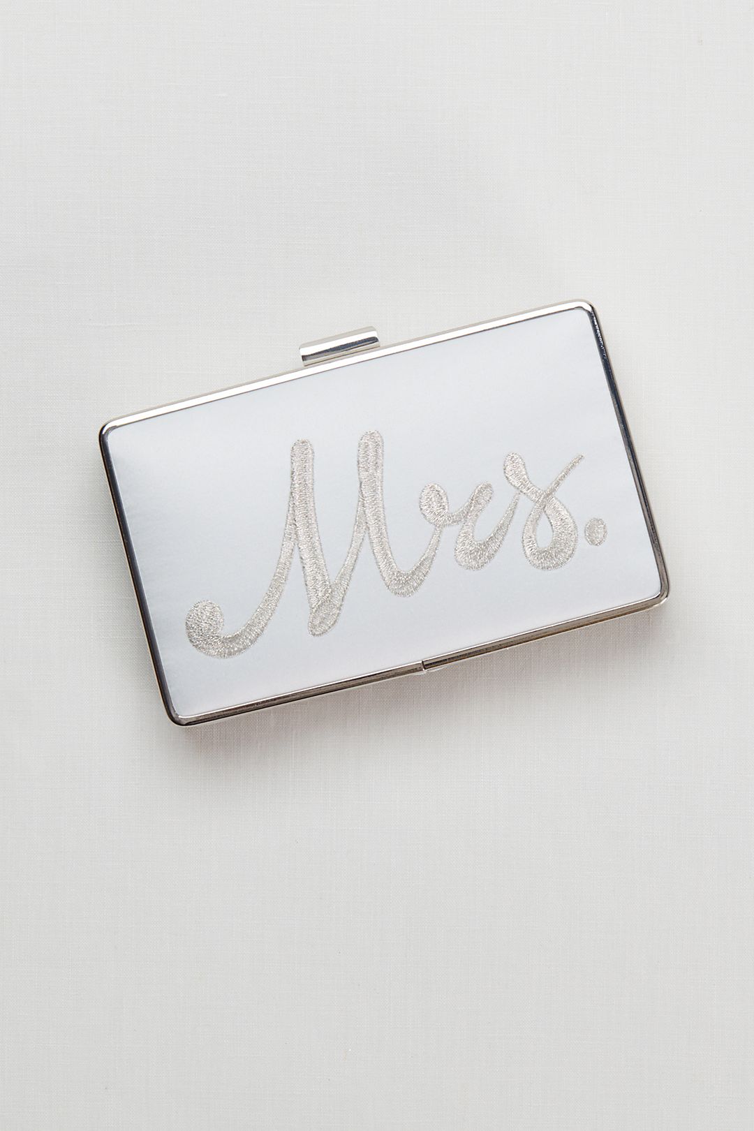 Mrs Embroidered Minaudiere Image 1