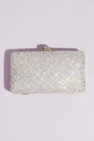 White hot sale glitter purse