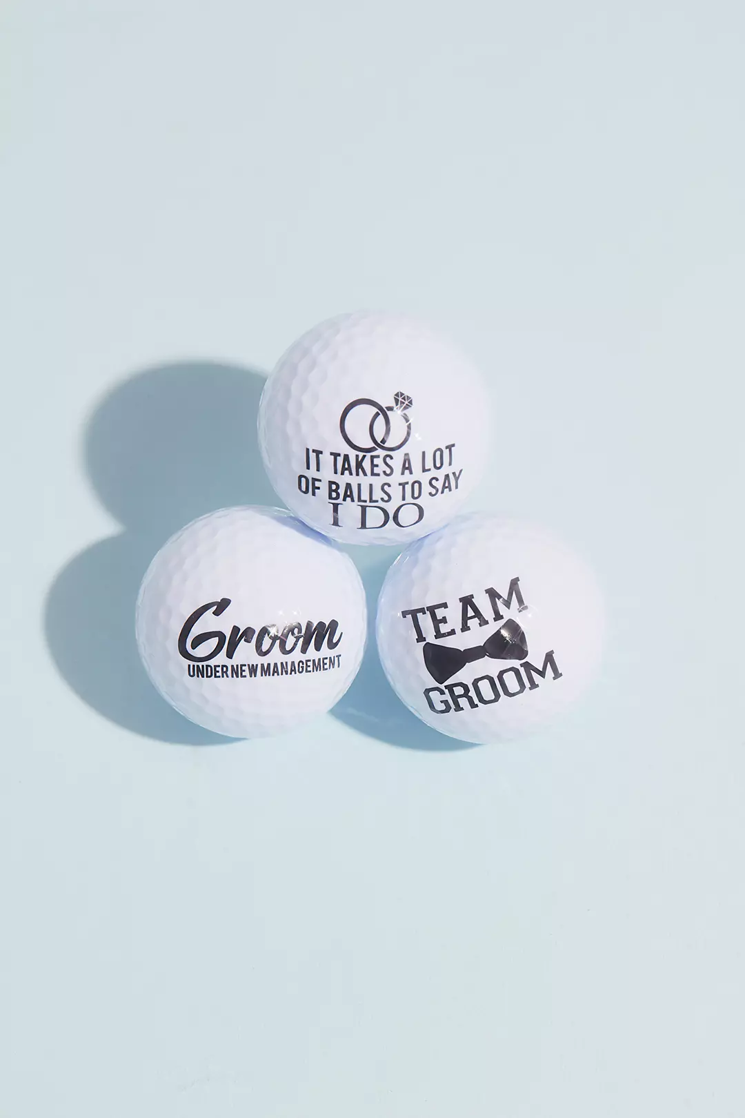 Team Groom Golf Ball Gift Set Image