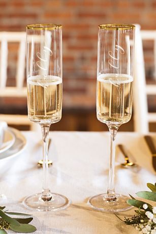 David s Bridal Champagne Flute