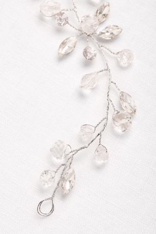 Crystal Blossom Wire Hair Vine David's Bridal