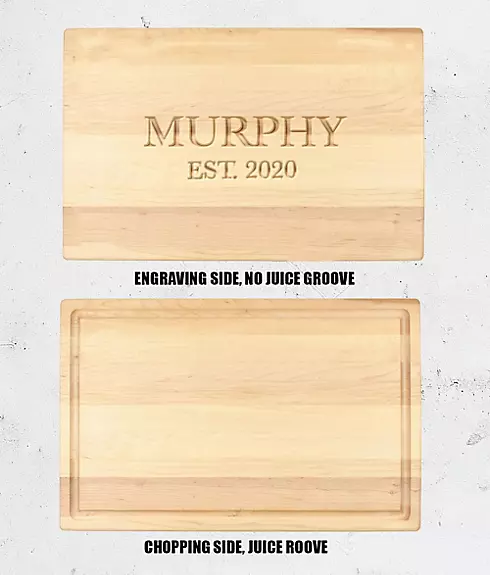 Personalized Wood Cutting Board Image 3