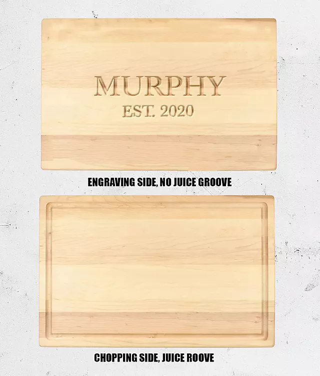 Personalized Wood Cutting Board Image 3