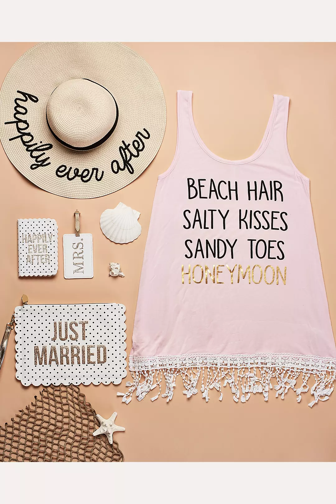 Crochet-Trimmed Honeymoon Beach Cover Up Image 3