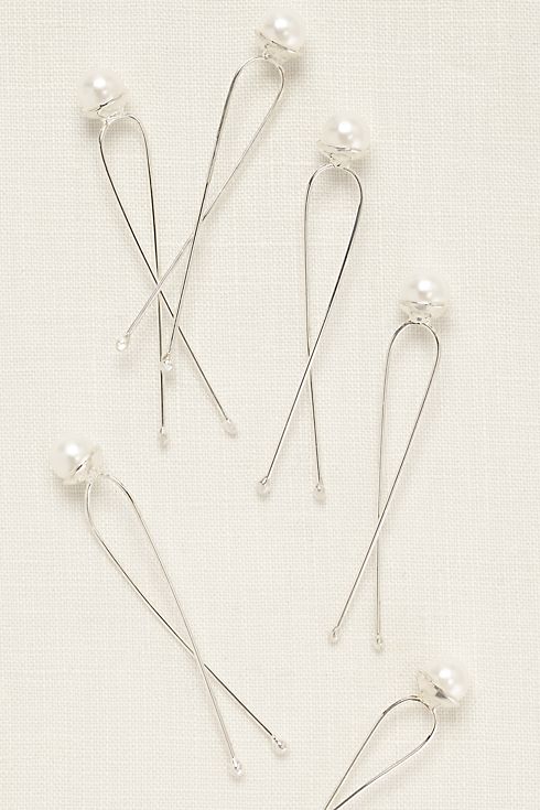 Pearl Hairpins Set Image 2