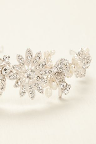 Pave Rhinestone sale Bridal Headpiece