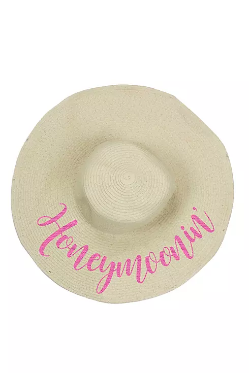 Honeymoonin Floppy Sun Hat Image 1