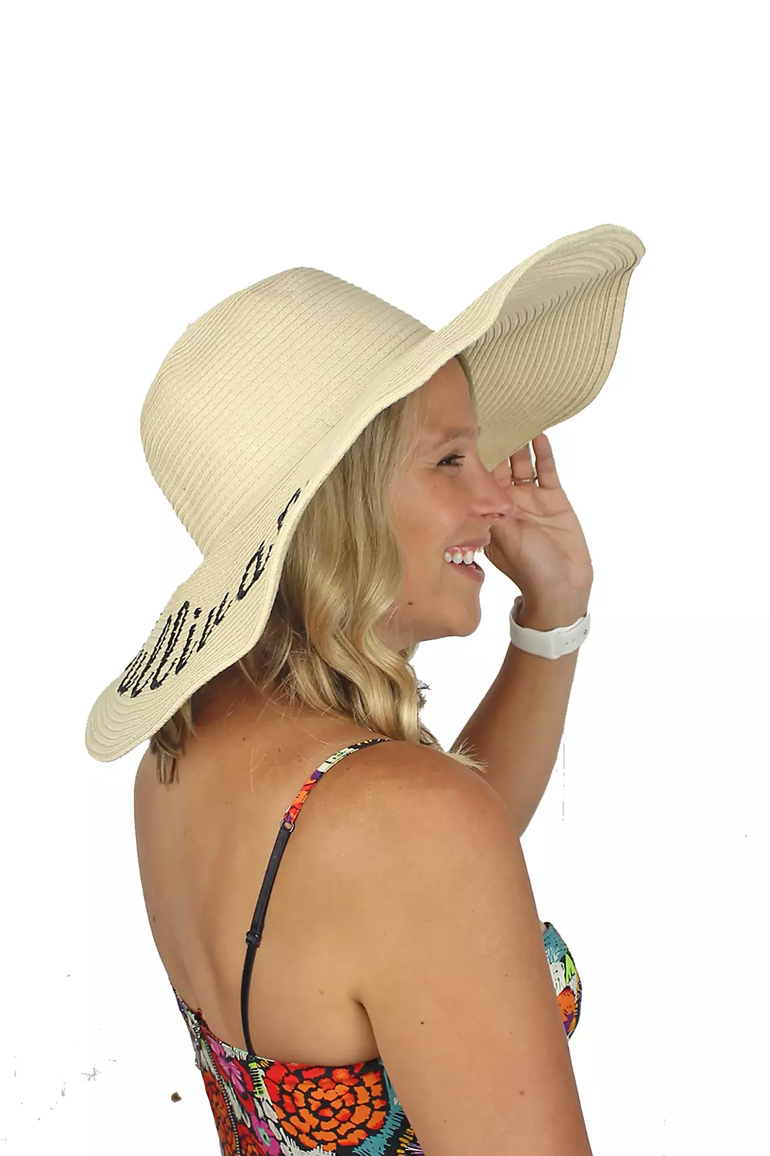Personalized Floppy Sun Hat Image