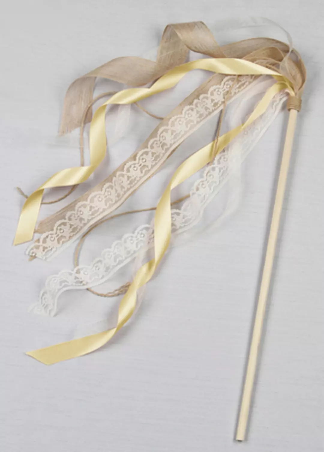 DB Exclusive Ribbon Flower Girl Wand Image