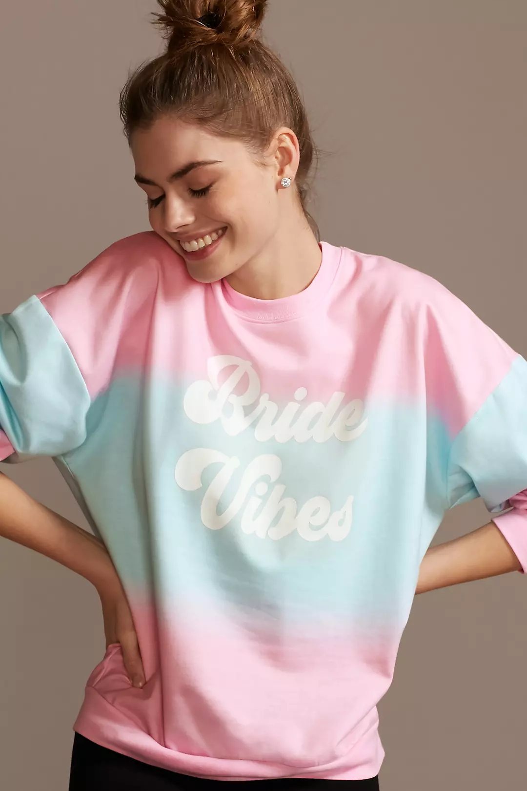 Bride Vibes Multicolor Lounge Sweatshirt Image
