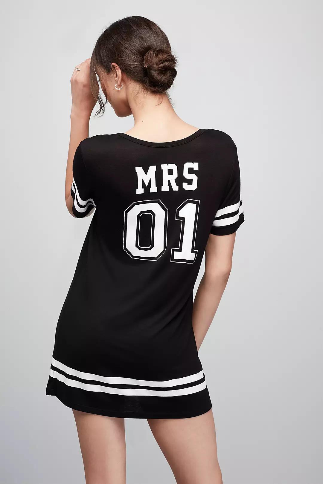 Mrs Jersey Sleep Shirt | David's Bridal Mrs Jersey Sleep Shirt | David's Bridal