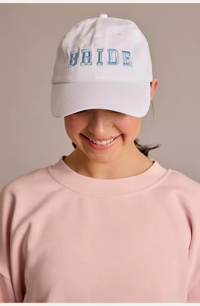 Bride Varsity Letter Hat Image