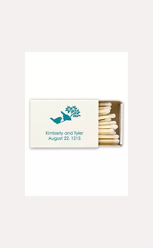 Personalized Match Box with Design Image 1