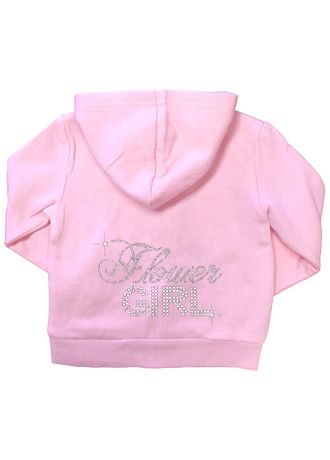 flower girl hoodie