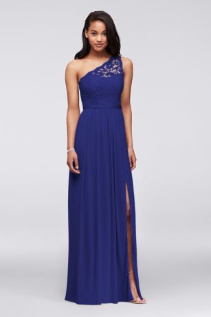 David's bridal 2024 navy dress