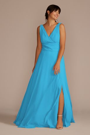 Long Turquoise Bridesmaid Dresses Under