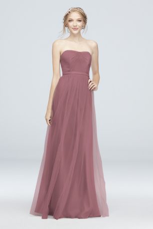 convertible maxi bridesmaid dress