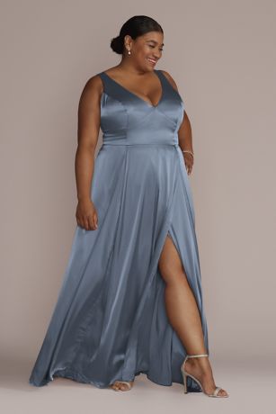 Pewter Bridesmaid Dresses David s Bridal