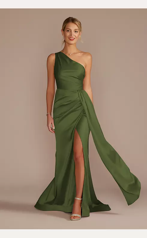 Emerald One Shoulder Dress  Classy dress outfits, Official dresses, Dress