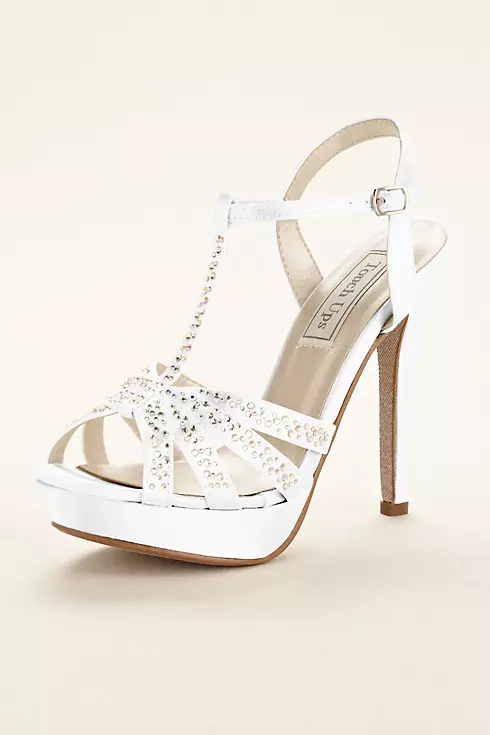Dyeable Strappy Platform Sandal by Touch Ups Image 1