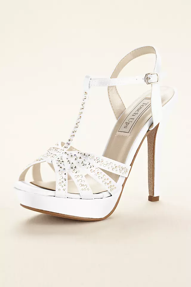 Dyeable Strappy Platform Sandal by Touch Ups Image