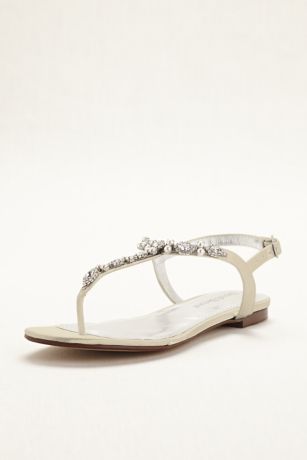 david's bridal champagne shoes