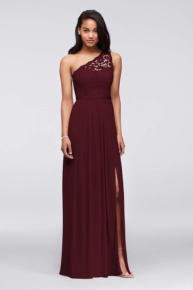 One Shoulder Bridesmaid Dresses and ...