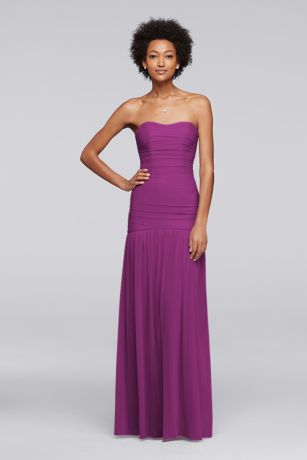 Strapless Bridesmaid Dresses David s Bridal