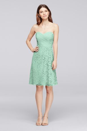 David s Bridal Short Bridesmaid Dresses