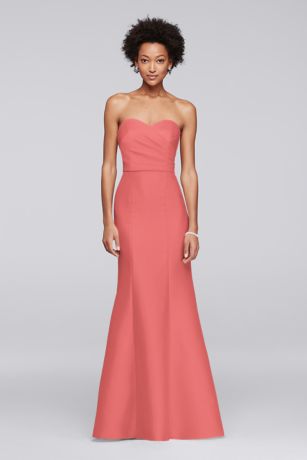 Coral Reef Bridesmaid Dress