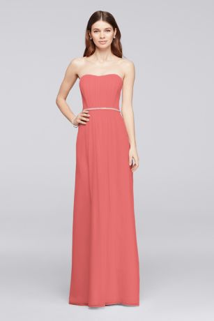 davids bridal coral reef dress