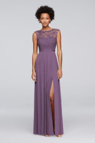 David s Bridal Wisteria Dress