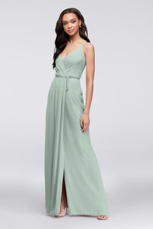 bridesmaids wrap dresses