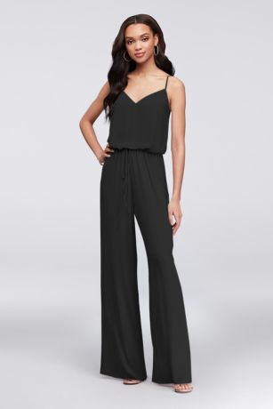 black wedding pantsuit