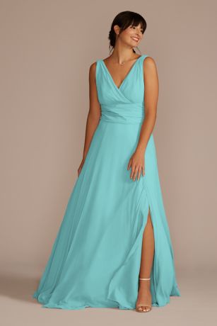 Tiffany Blue Bridesmaid Dresses David s Bridal