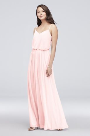 David's Bridal Petal Dress