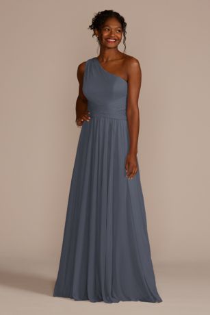 Pewter Bridesmaid Dresses David s Bridal