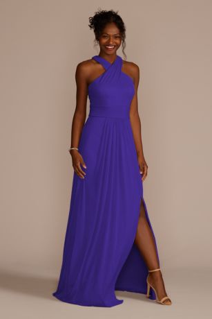 regency purple bridesmaid dresses