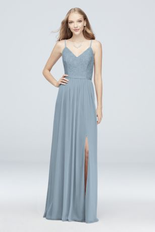 david's bridal sequin rose gold