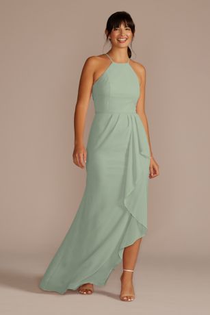 aqua bridesmaid dresses for beach wedding