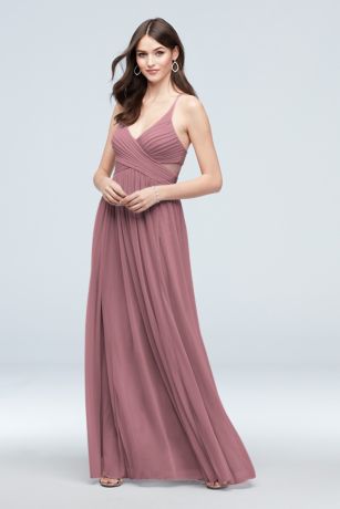 pink beach bridesmaid dresses