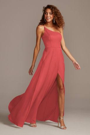 David s Bridal Guava Dress