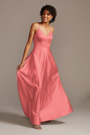 Coral Reef Bridesmaid Dress